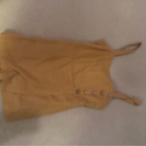 Forever 21 Mustard Mini Dress